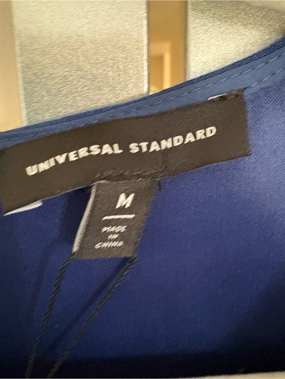 Universal Standard Navy Midi Shift Dress - Picture 3 of 6